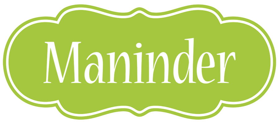 Maninder family logo