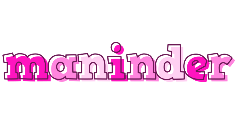 Maninder hello logo