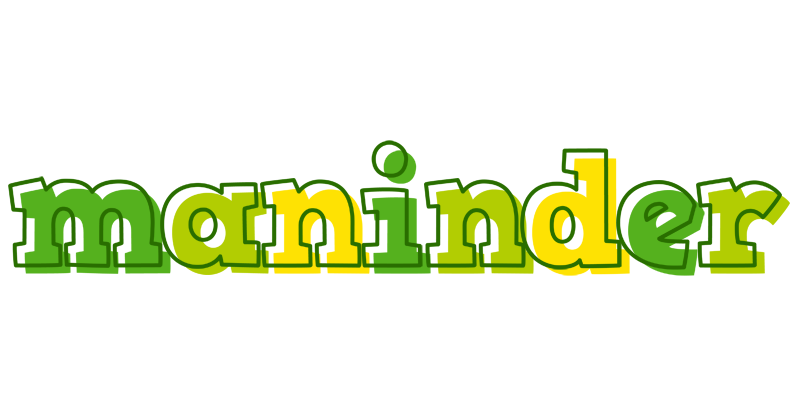 Maninder juice logo