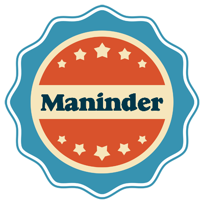 Maninder labels logo