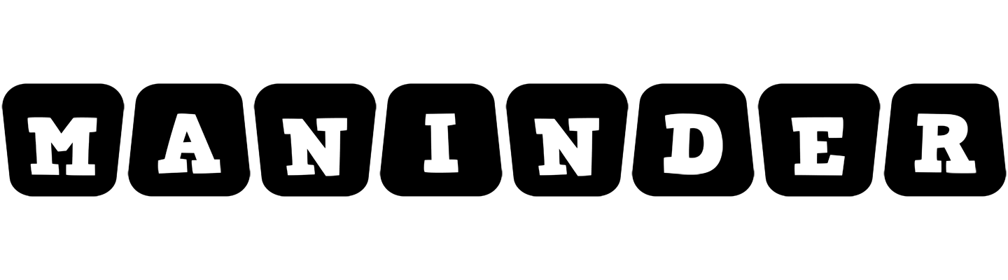 Maninder racing logo