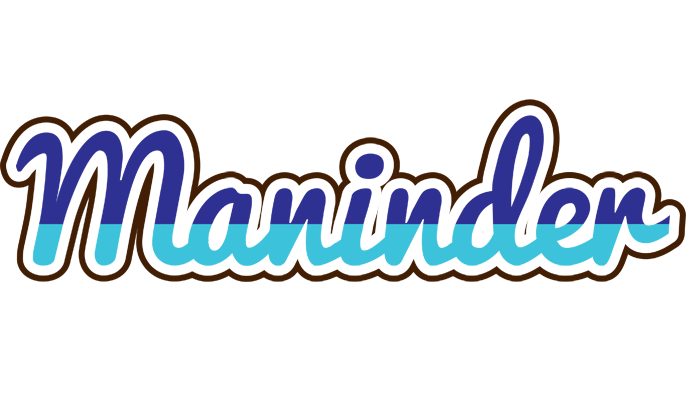 Maninder raining logo