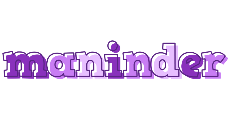 Maninder sensual logo