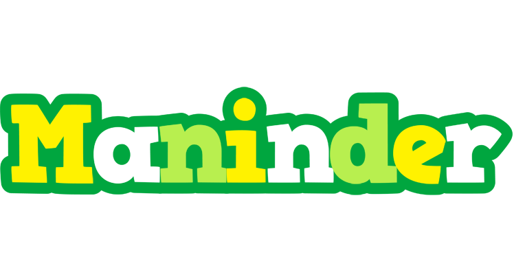 Maninder soccer logo