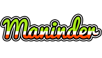 Maninder superfun logo