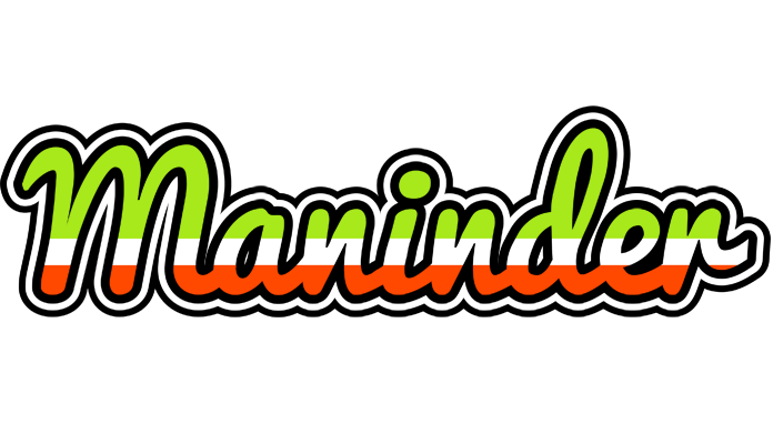 Maninder superfun logo