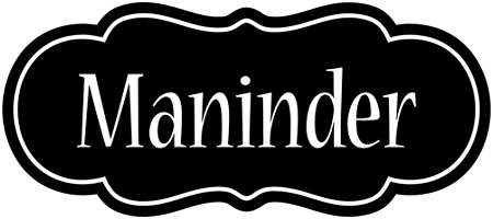 Maninder welcome logo