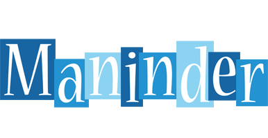 Maninder winter logo