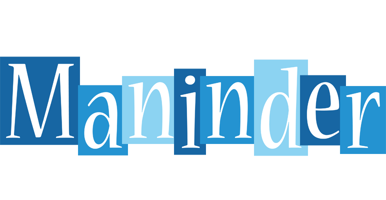 Maninder winter logo