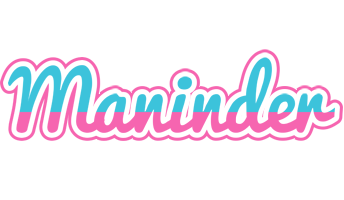 Maninder woman logo