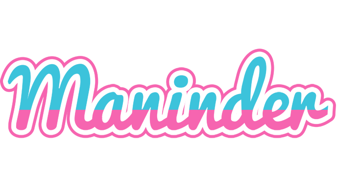Maninder woman logo