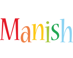 Manish birthday logo