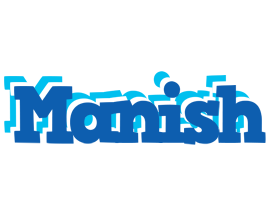 Manish business logo