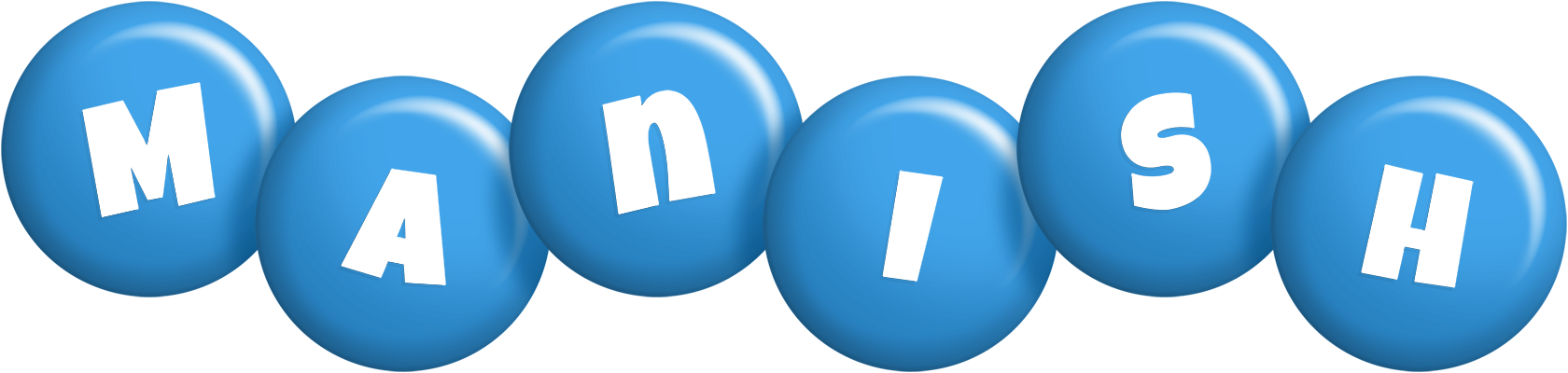 Manish candy-blue logo