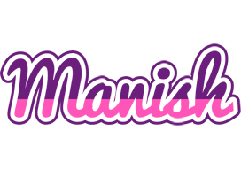 Manish cheerful logo
