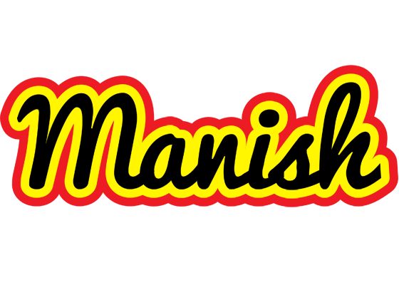 Manish flaming logo