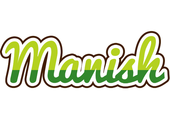 Manish golfing logo