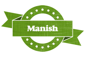 Manish natural logo