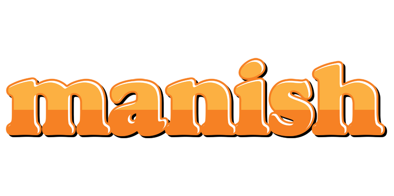 Manish orange logo