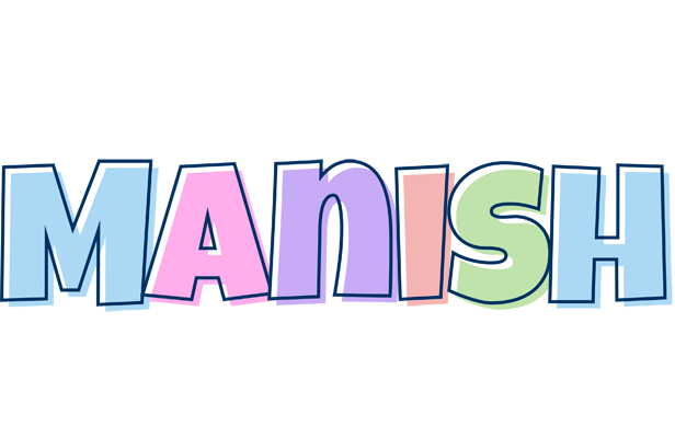 Manish pastel logo