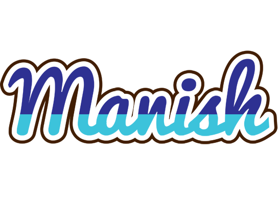 Manish raining logo
