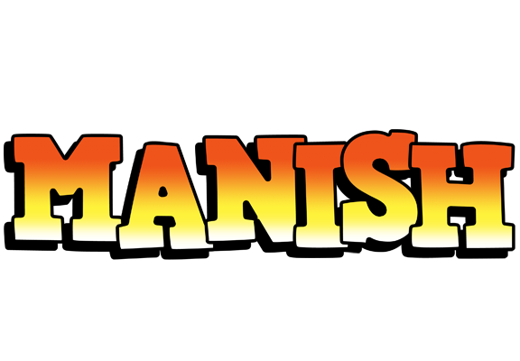 Manish sunset logo