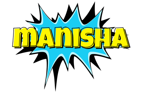 Manisha amazing logo