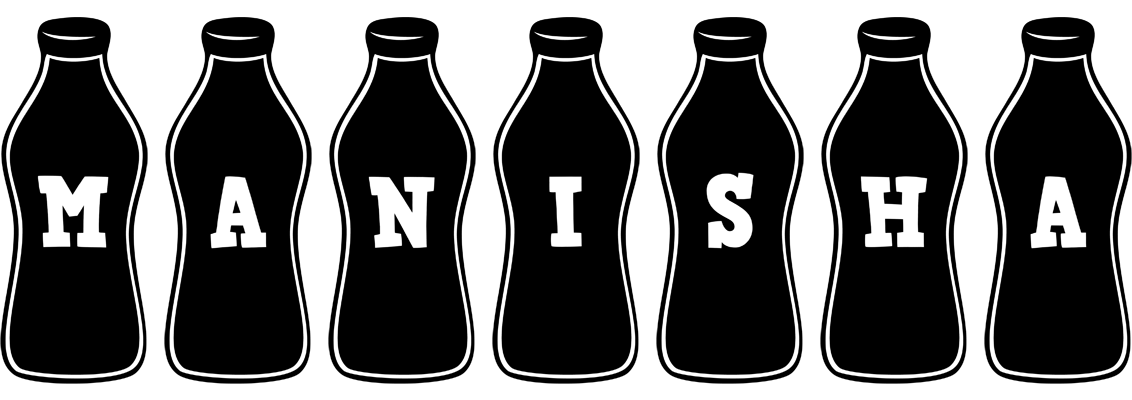 Manisha bottle logo