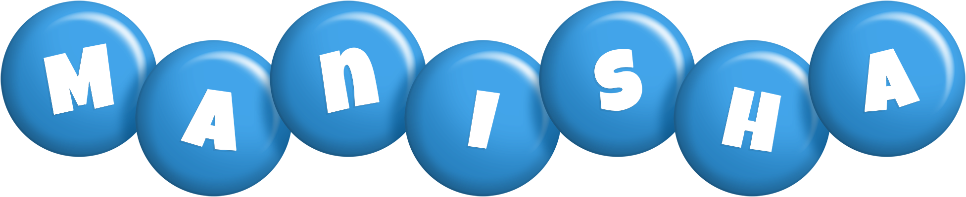 Manisha candy-blue logo