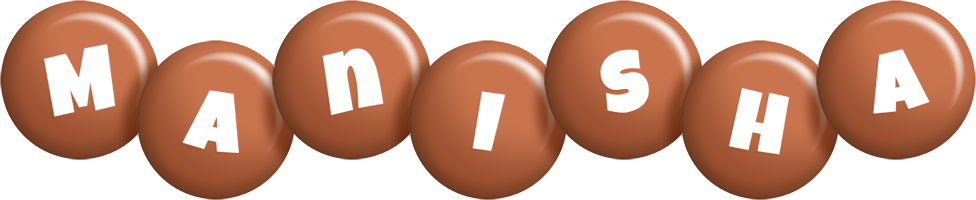 Manisha candy-brown logo