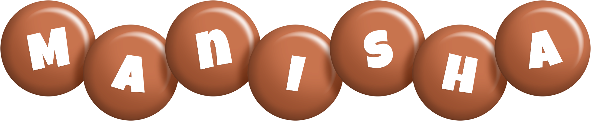 Manisha candy-brown logo