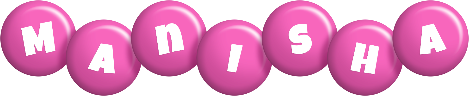 Manisha candy-pink logo