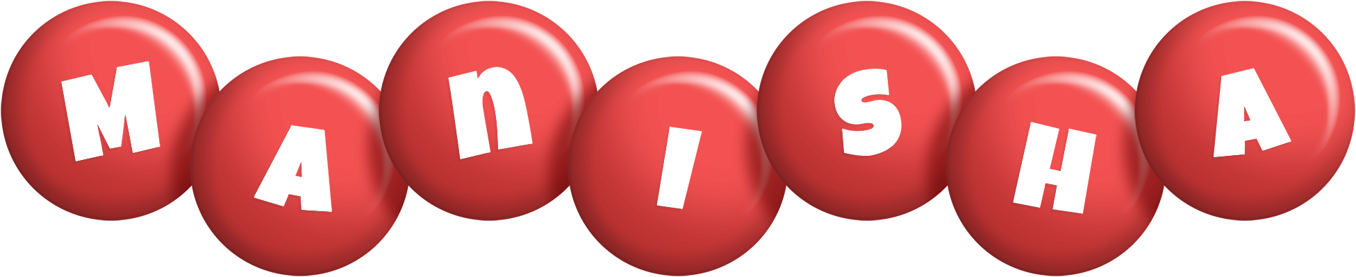 Manisha candy-red logo