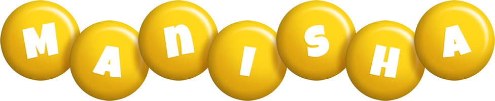 Manisha candy-yellow logo