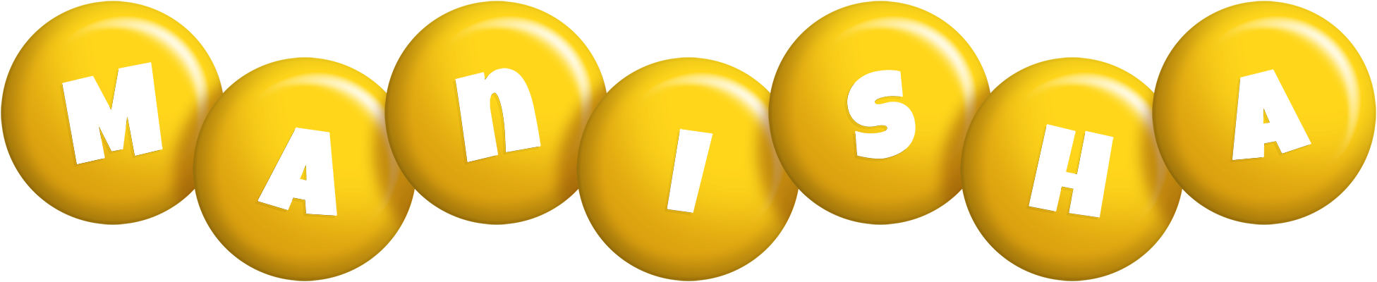 Manisha candy-yellow logo