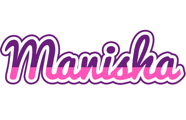 Manisha cheerful logo