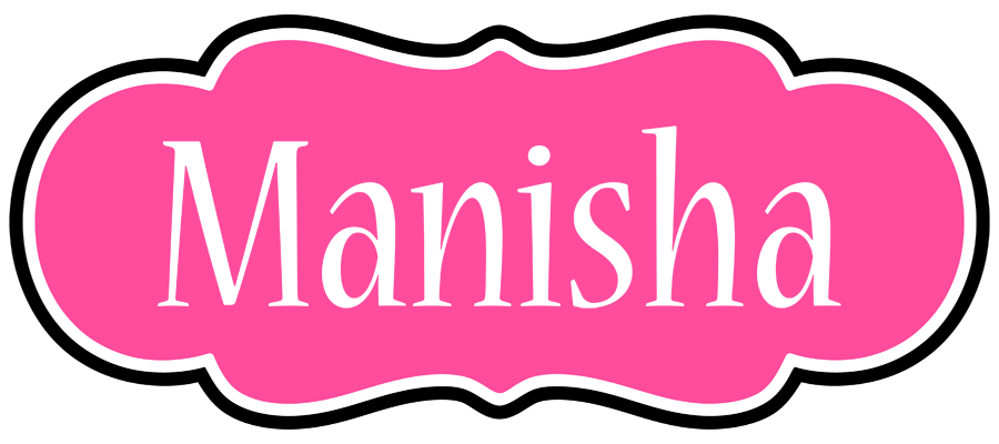Manisha invitation logo