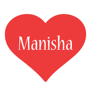Manisha love logo