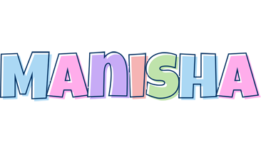 Manisha pastel logo