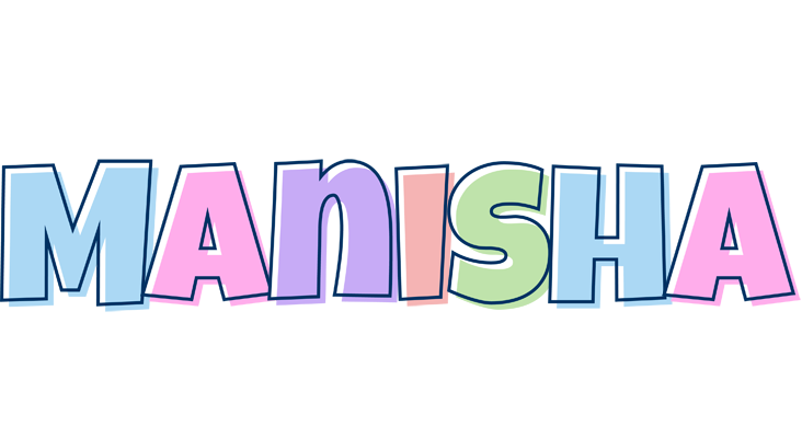 Manisha pastel logo
