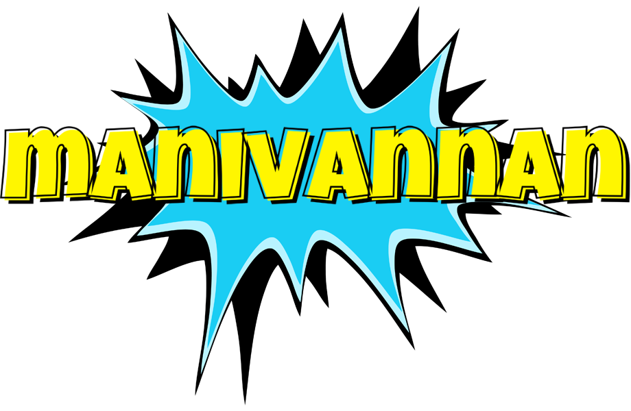 Manivannan amazing logo
