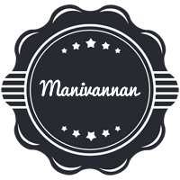 Manivannan badge logo