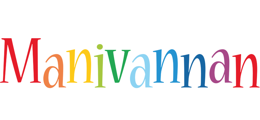 Manivannan birthday logo