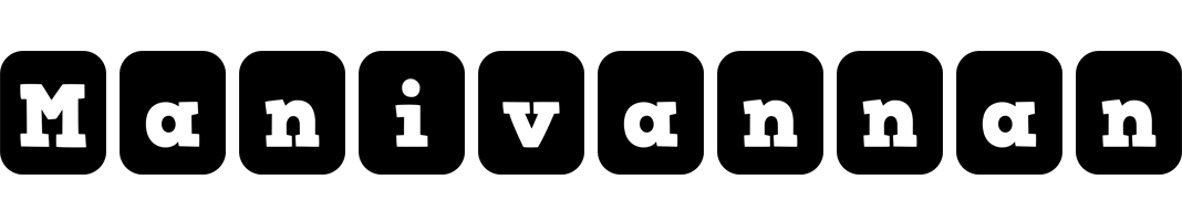 Manivannan box logo