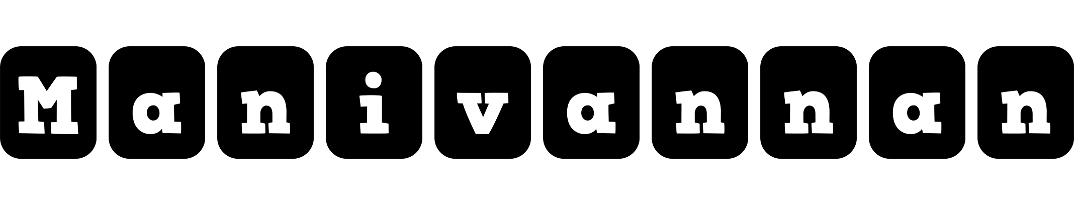 Manivannan box logo