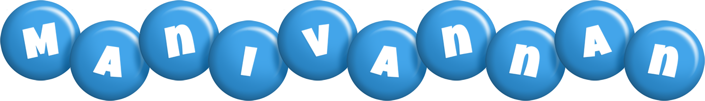 Manivannan candy-blue logo