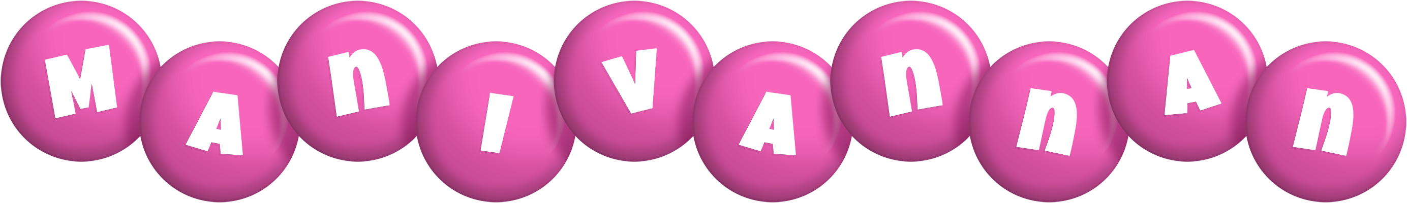 Manivannan candy-pink logo