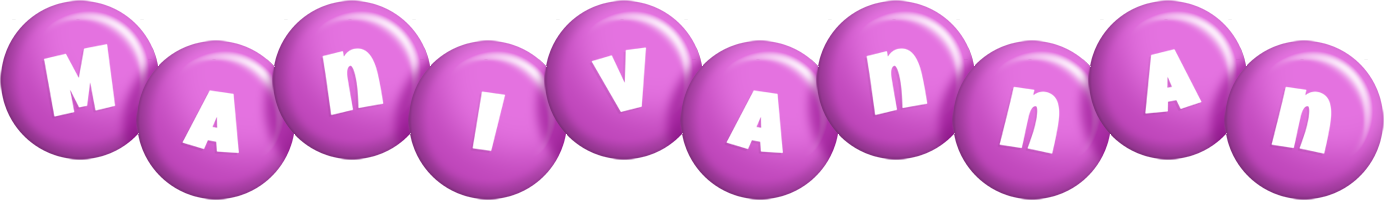 Manivannan candy-purple logo
