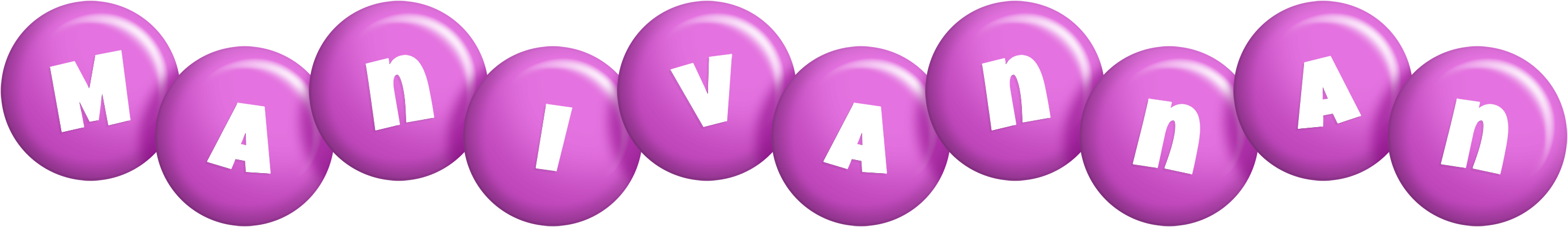 Manivannan candy-purple logo