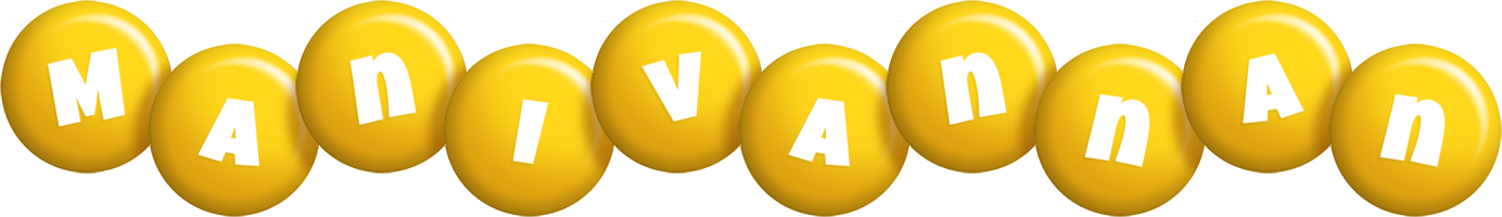 Manivannan candy-yellow logo